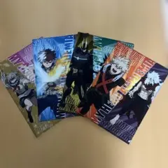 くら寿司　僕のヒーローアカデミア クリアファイル 4枚セット