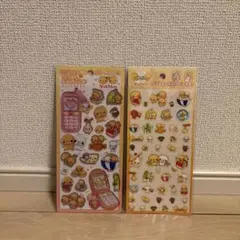 なっとうちゃん　平成はっぴーフォン　ピタプクステッカー