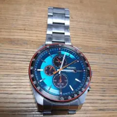 し*平様 SEIKO 【訳あり】ソーラー 　クロノグラフ腕時計