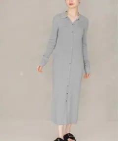 NOBLEマルチway リブワンピース