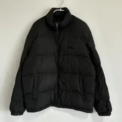 FIRST DOWN ファーストダウン 短丈 ダウンジャケット アウトドア 黒