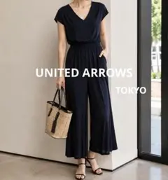 美品☆ UNITED ARROWS UBC TA/P オールインワン ネイビー - メルカリ