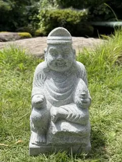 恵比寿 御影石 七福神 彫刻 石像 縁起物 庭石 庭園置物 美術品 骨董 恵比寿 御影石 七福神 彫刻 石像 縁起物 庭石 庭園置物 美術品 骨董