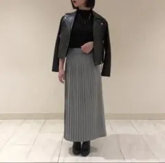 BLENHEIM ブレンヘイム　千鳥格子プリーツスカートのサムネイル
