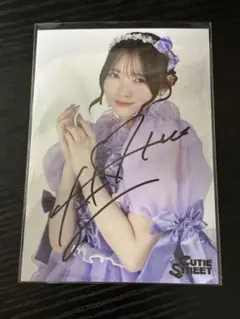 真鍋凪咲 1stワンマン サイン入り 生写真 トクポ