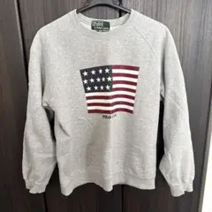 Polo Ralph Lauren 星条旗 スウェット 150 グレー
