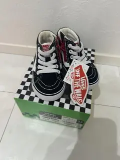 VANS SK8-HI ベビーシューズ 12cm ブラック/ホワイト