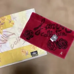 LANVIN タオルハンカチ＆大判ハンカチ　スカーフ　未使用☆
