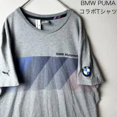 BMW PUMA コラボTシャツ　モータースポーツ　ゆるダボ