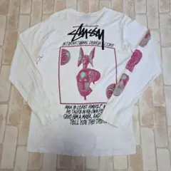 90s Stussy ステューシー ヴィンテージ ロンT 長袖 S レア