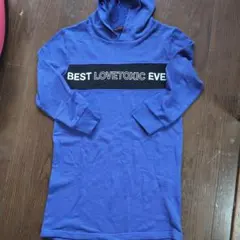 Lovetoxic フード付き紫ワンピース S