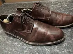 【週末値下げ】【美品】リーガル　ダークブラウン レザー 革靴　ビジネス