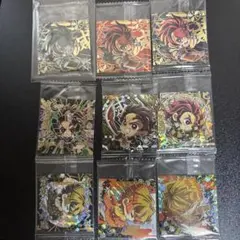 ウエハースシール 鬼滅の刃 まとめ売り 竈門炭治郎 我妻善逸