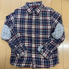 【美品】トミーヒルフィガー チェックシャツ キッズ 約110センチ