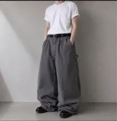 00s Carhartt 超極太 ペインターパンツ ダック生地 革タグ