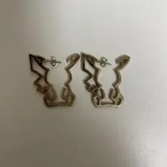 ピカチュウ　ピアス　両耳用　ポケットモンスター