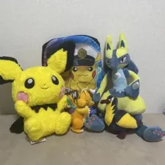 ポケモン　ぬいぐるみ　クッション　リュック　5点セット