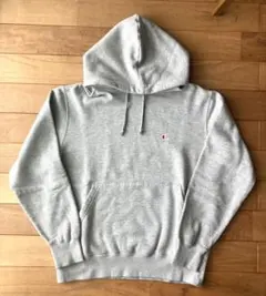 Champion キッズグレー フード付きパーカー M（160）