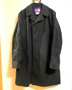 ノースフェイスパープルレーベル ステンカラーコート ブラック