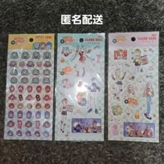 プチ クリアシール ステッカー 3点セット 初音ミク ダイソー