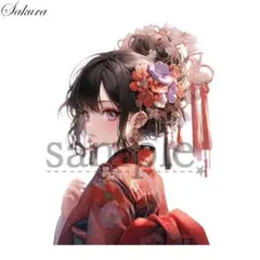【SA-335】Sakura＊オリジナル♡人物ステッカー