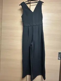 GU サロペットパンツ ブラック Sサイズ