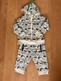 セットアップ　パーカー　ボトムス　恐竜　キッズ　110