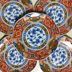 有田焼 林斎 金彩古伊万里 銘々皿 10枚 取り皿 約11.5cm