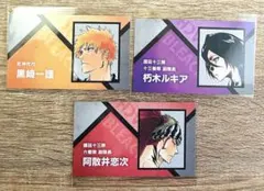 BLEACH ブリーチ　黒崎一護　朽木ルキア　阿散井恋次　名刺カードコレクション