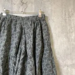 ZUCCa ズッカ　花柄　スカートパンツ　ショートパンツ　ペイズリー　サイズM