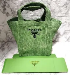 PRADAノベルティトートバッグ春夏限定 - メルカリ