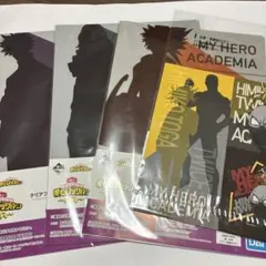 ヒロアカ 一番くじ 突入 J賞 クリアファイル・ステッカーセット