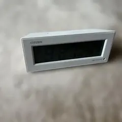 昭和レトロ】CITIZENデジタル置時計 グリーン 目覚機能つき【実動美品
