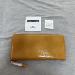 新品 Peram 長財布 ラウンドファスナー 日本製 エナメル 定価2.2万