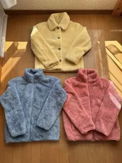 フリースジャケット 3色セット