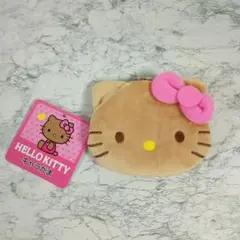ハローキティ　日焼けキティ　キャラがま　がま口 ポーチ　コインケース　サンリオ