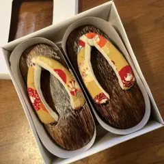 キッズ用花柄草履　16センチ