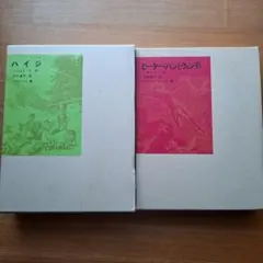 ハイジ ピーターパンとウェンディ 福音館書店 2冊セット