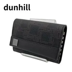 dunhill ダンヒル 6連キーケース ディーエイト PVC×レザー