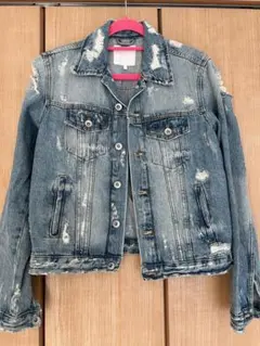 ZARA ダメージGジャン