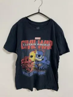 マーベル キャプテン・アメリカ プリントTシャツ