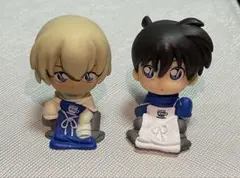 名探偵コナン　ちぢませ隊　喫茶ポアロ ペアセット　工藤新一　安室透