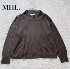 MHL. ニット　長袖　プルオーバー　リネン　コットン　サイズⅡ