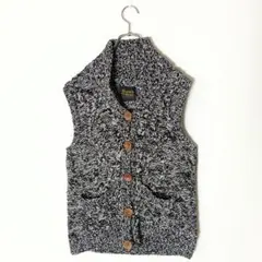 FREAKS STORE ニットベスト S ネパール製 B398 アクリル 綿
