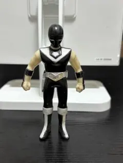 光戦隊マスクマン ブラックマスク ソフビ 12㎝ 1987年