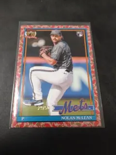 Nolan McLean 桜パラレル 99/99 Topps - メルカリ