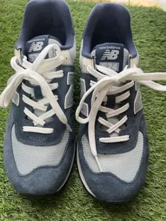 New Balance 574 ネイビースニーカー