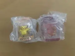 ポケプラブリスター　マスコットチャーム ヒトカゲ　ピカチュウ　セット