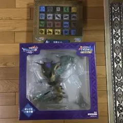 ドラクエくじ　ふくびき所　ラストワン　オルゴデミーラ、A賞石板セット