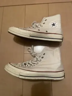 コンバース　チャックテイラー　ハイカット　生成り